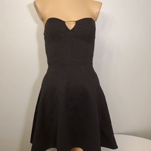 Black Strapless Dress Small